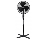 Fan MESKO, standing, dia. 40cm, 90W, black, Fans, Office equipment