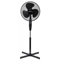 Fan MESKO, standing, dia. 40cm, 90W, black, Fans, Office equipment