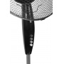 Fan MESKO, standing, dia. 40cm, 90W, black, Fans, Office equipment