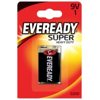 Bateria EVEREADY Super Heavy Duty, E, 6F22,9V