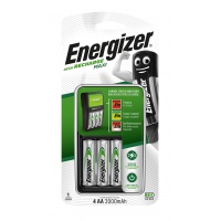 Ładowarka ENERGIZER Maxi + 4 szt. akumulatorków Power Plus AA, Akumulatorki i ładowarki, Urządzenia i maszyny biurowe