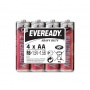 Battery, EVEREADY Heavy Duty, AA, R6, 1.5V, 4 pcs