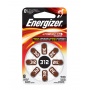 Hearing aid battery, ENERGIZER, 312, 8 pieces
