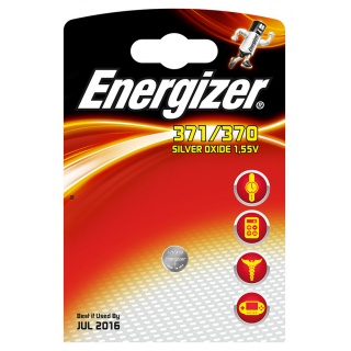 Bateria zegarkowa ENERGIZER, 370/371, Baterie, Urządzenia i maszyny biurowe