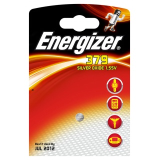 Bateria zegarkowa ENERGIZER, 379, Baterie, Urządzenia i maszyny biurowe