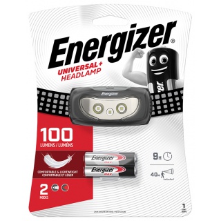 Latarka czołowa ENERGIZER Headlight 3 Led + 3szt. baterii AAA, czarna, Latarki, Urządzenia i maszyny biurowe