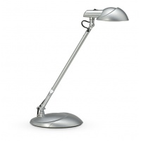 Lampka LED na biurko MAUL Storm, 7W, srebrna, Lampki, Urządzenia i maszyny biurowe