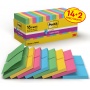 Karteczki samoprzylepne POST-IT® Super sticky Z-Notes (R330-SS-VP16), 76x76mm, 14x90 kart., mix kolorów, 2 bloczki gratis, Bloczki samoprzylepne, Papier i etykiety