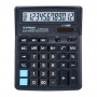 Kalkulator biurowy DONAU TECH, 12-cyfr. wy?wietlacz, wym. 193x142x39 mm, czarny