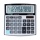 Kalkulator biurowy DONAU TECH, 10-cyfr. wy?wietlacz, wym. 136x134x28 mm, srebrny