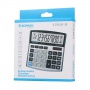Office calculator DONAU TECH, 10 digits. display, dim. 136x134x28 mm, silver