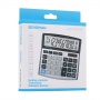 Office calculator DONAU TECH, 10 digits. display, dim. 136x134x28 mm, silver