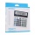 Kalkulator biurowy DONAU TECH, 12-cyfr. wyświetlacz, wym. 154x147x29 mm, biały