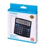 Kalkulator biurowy DONAU TECH, 12-cyfr. wyświetlacz, wym. 136x134x28 mm, czarny, Kalkulatory, Urządzenia i maszyny biurowe
