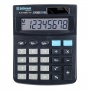 Kalkulator biurowy DONAU TECH, 8-cyfr. wy?wietlacz, wym. 127x104x19 mm, czarny