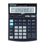 Kalkulator biurowy DONAU TECH, 12-cyfr. wyświetlacz, wym. 186x142x39 mm, czarny, Kalkulatory, Urządzenia i maszyny biurowe