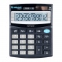 Kalkulator biurowy DONAU TECH, 12-cyfr. wy?wietlacz, wym. 124x100x30 mm, czarny