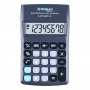 Kalkulator kieszonkowy DONAU TECH, 8-cyfr. wy?wietlacz, wym. 116x68x18 mm, czarny