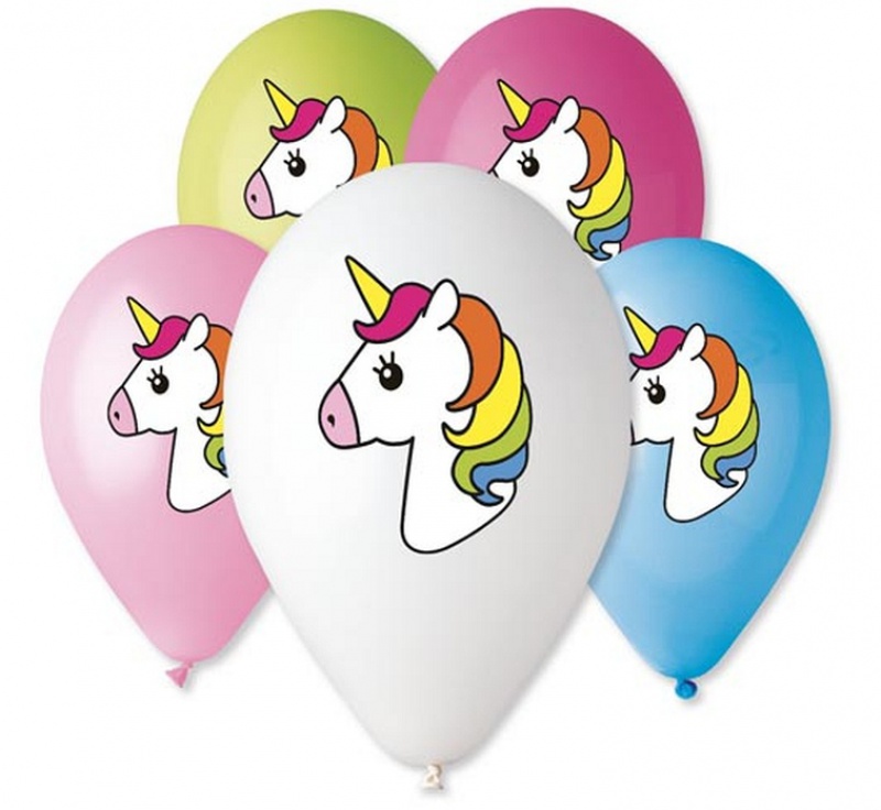 BALONY PREMIUM JEDNOROŻEC NAD KOLOR 12" /5/ BALONY PREMIUM JEDNOROŻEC NAD KOLOR 12" /5/, Podkategoria, Kategoria