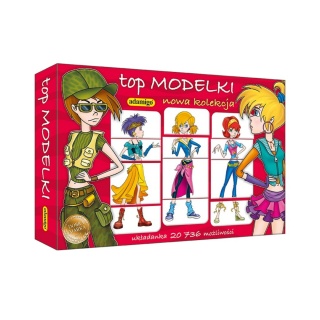 TOP MODELKI -UKŁADANKA, Kreatywne, Zabawki