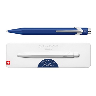 Pióro kulkowe CARAN D'ACHE 849, w pudełku, niebieskie, Pióra, Artykuły do pisania i korygowania