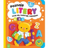 Poznaję litery. Uczę się, koloruję, naklejam. 3+, Podkategoria, Kategoria