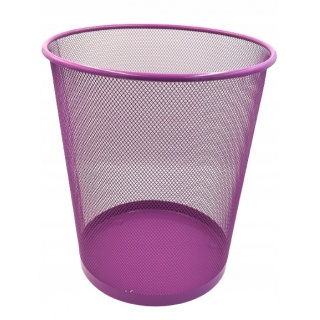 KOSZ METALOWY FIOLETOWY