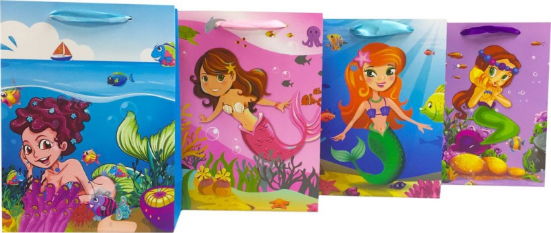 Torebka Lux 210 gsm wz. Dziecięce SYRENKA set 2 A4, Podkategoria, Kategoria
