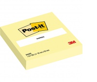 Self-adhesive Pad POST-IT® (5635), 100x100mm, 1x200 sheets, yellow, Self-adhesive pads, Paper and labels