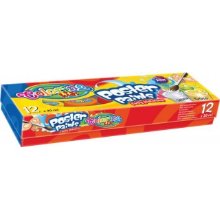 FARBY PLAKATOWE COLORINO 20ml 12 KOLORÓW, Podkategoria, Kategoria