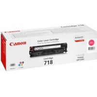 Canon Toner CRG 718 Magenta 2.9K, Tonery oryginalne, Materiały eksploatacyjne
