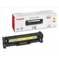 Canon Toner CRG 718 Yellow 2.9K, Tonery oryginalne, Materiały eksploatacyjne