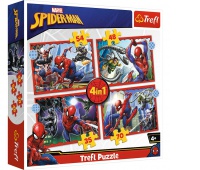 Puzzle 4w1 - Bohaterski Spider-Man=, Podkategoria, Kategoria