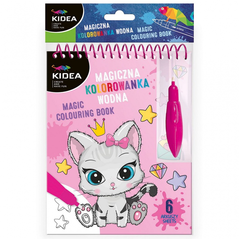 MAGICZNA WIELOR.KOLOROWANKA WODNA A KIDEA KOTKI, Podkategoria, Kategoria