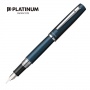 PLATINUM Proycon Deep Sea fountain pen, F, blue