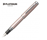 PLATINUM Proycon Luster Rose Gold fountain pen, M, pink