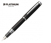 PLATINUM Proycon Luster Black Mist fountain pen, F, black