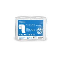 VELVET Comfort cellulose toilet paper, 2-ply, 486 sheets, 4pcs, white