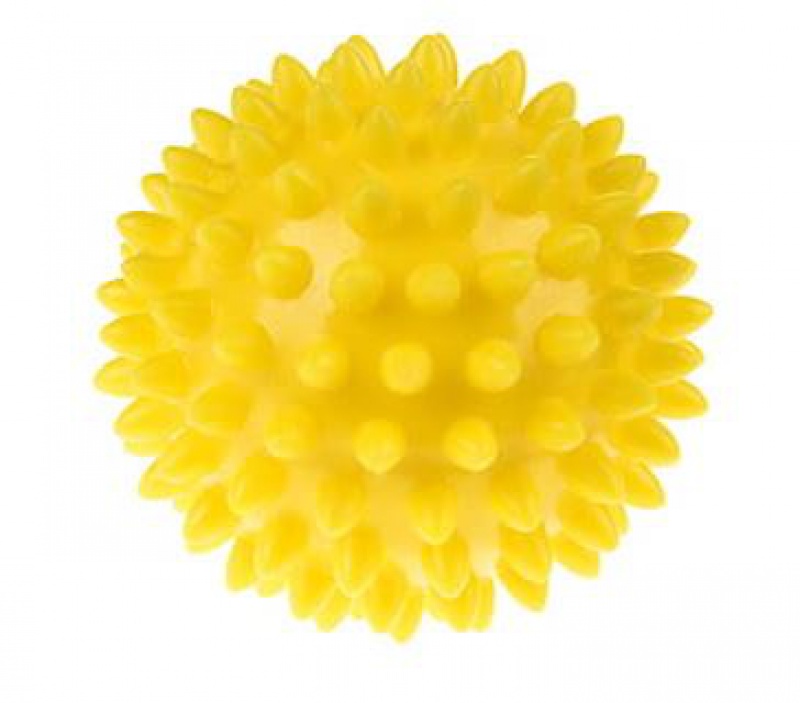 PIŁKA SENSORYCZNA DO MASAŻU I REHABIL 7,6CM ŻÓŁTY, Podkategoria, Kategoria