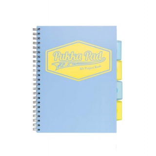 KOŁOZESZYT B5 PROJECT BOOK PASTEL KRATKA NIEBIESKI, Podkategoria, Kategoria