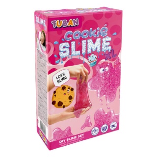 ZESTAW &ndash; DIY TUBAN SLIME &ndash; CIASTKO XL, Gluty, gniotki, Zabawki
