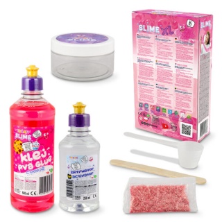 ZESTAW &ndash; DIY TUBAN SLIME &ndash; CIASTKO XL, Gluty, gniotki, Zabawki