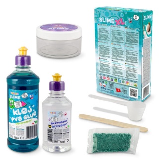 ZESTAW &ndash; DIY TUBAN SLIME &ndash; ARBUZ XL, Gluty, gniotki, Zabawki