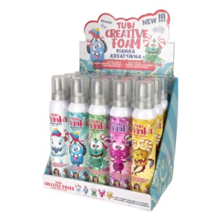 TUBI PIANKI 200ML MIX /15/, Kreatywne, Zabawki