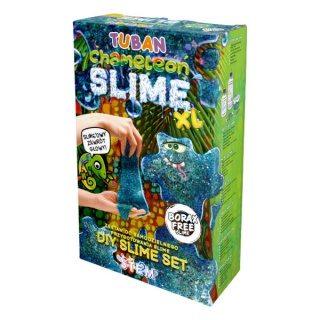 ZESTAW SUPER SLIME XL KAMELEON, Gluty, gniotki, Zabawki