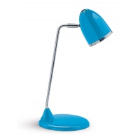 Lampka energooszczędna na biurko MAULstarlet, 8W, jasnoniebieska, Lampki, Urządzenia i maszyny biurowe