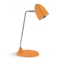 Lampka energooszczędna na biurko MAULstarlet, 8W, pomarańczowa, Lampki, Urządzenia i maszyny biurowe