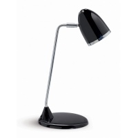 Lampka energooszczędna na biurko MAULstarlet, 8W, czarna, Lampki, Urządzenia i maszyny biurowe