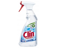 Płyn do mycia szyb CLIN Antypara, pompka, 500ml, Środki czyszczące, Artykuły higieniczne i dozowniki