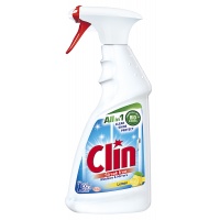 Płyn do mycia szyb CLIN Cytrus, pompka, 500ml, Środki czyszczące, Artykuły higieniczne i dozowniki